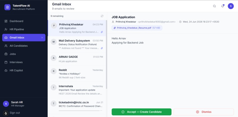  MultiAgent Recruitment Intelligence Platform with Datahub – screenshot 6