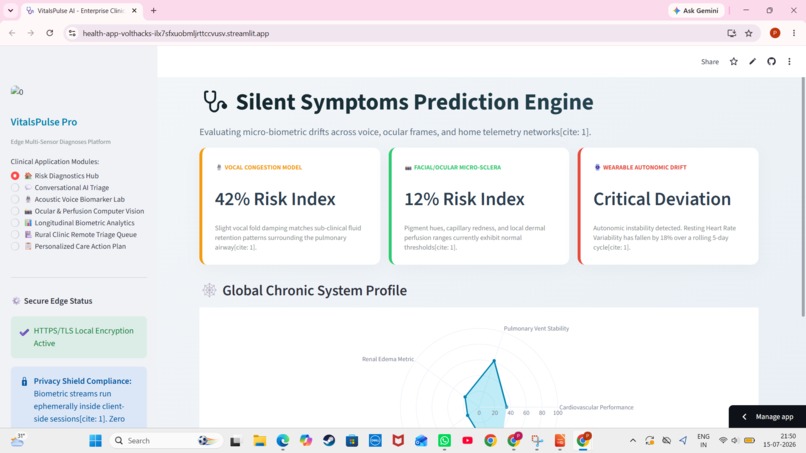 VitalsPulse AI – screenshot 1