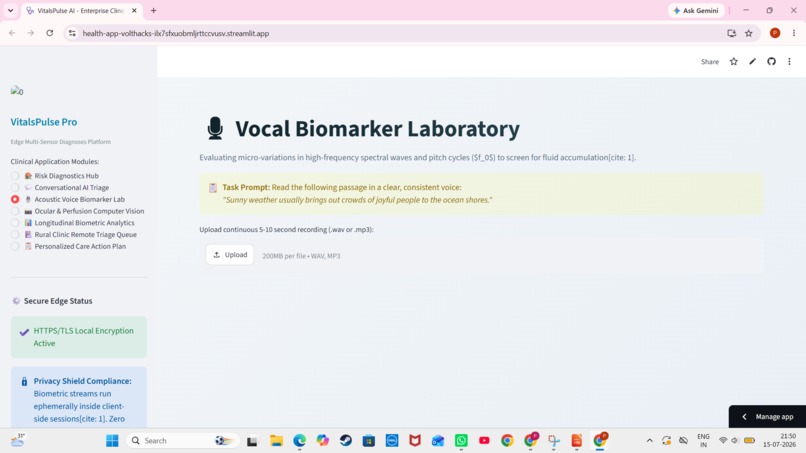 VitalsPulse AI – screenshot 3