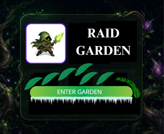 Raid Garden – screenshot 1