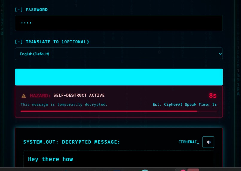 CIPHER.DOT – screenshot 5