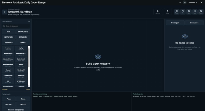Network Architect: Daily Cyber Range – screenshot 2