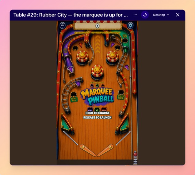 Marquee Pinball – screenshot 3