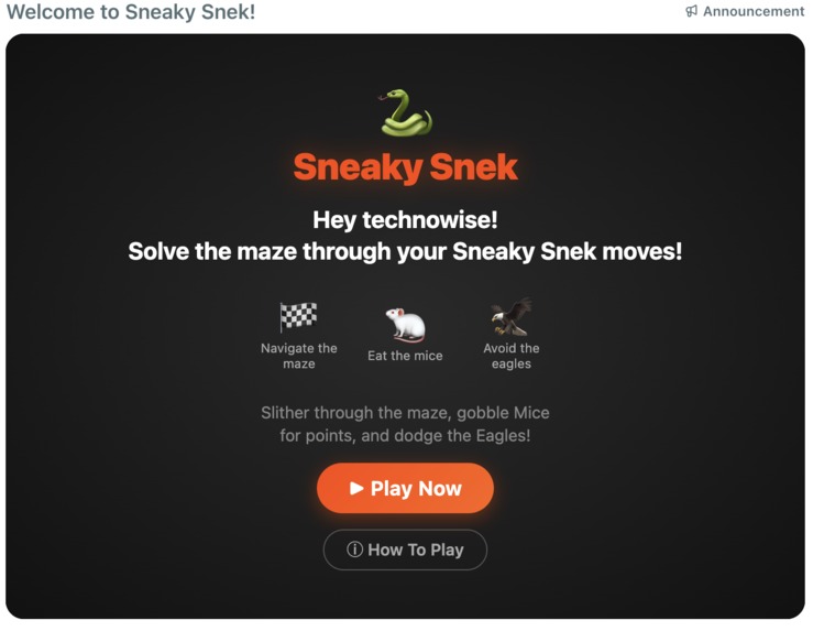 Sneaky Snek! – screenshot 1