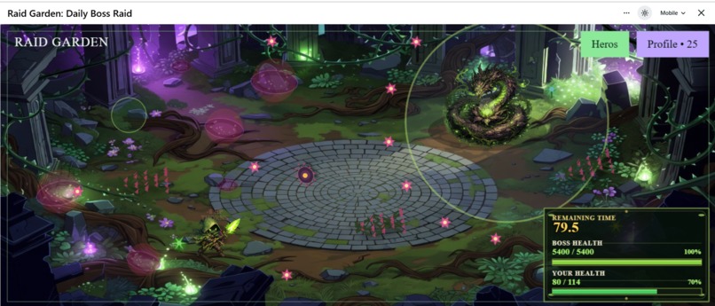 Raid Garden – screenshot 3