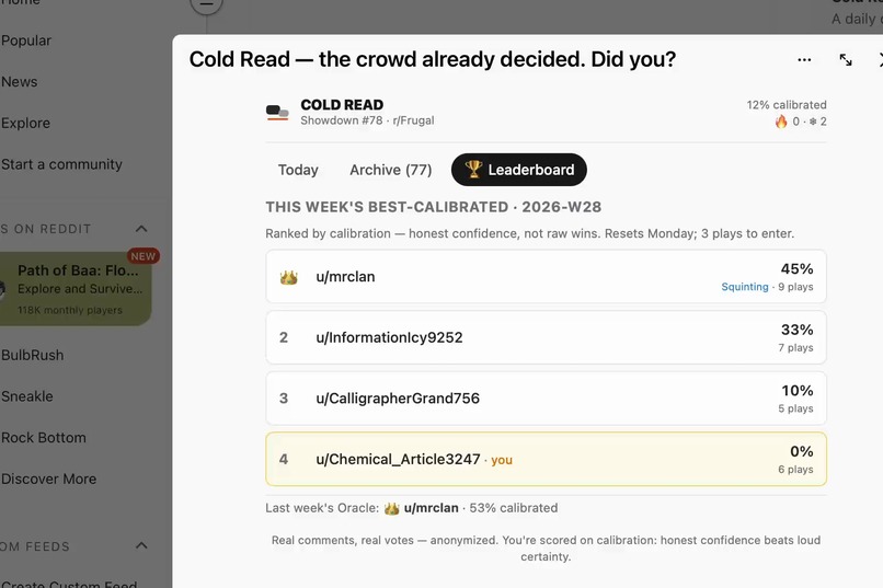 Cold Read – screenshot 4