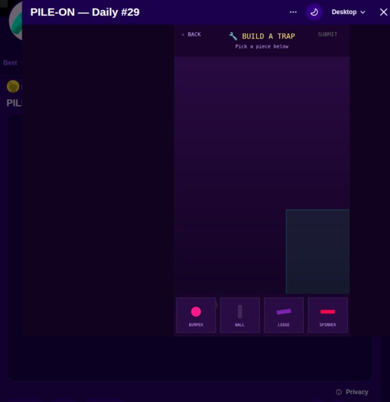 PILE-ON – screenshot 3