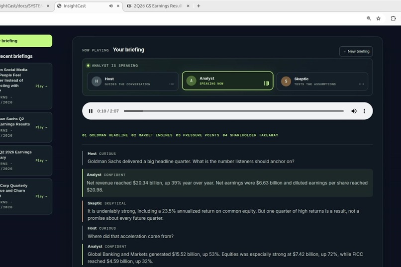 InsightCast – screenshot 3