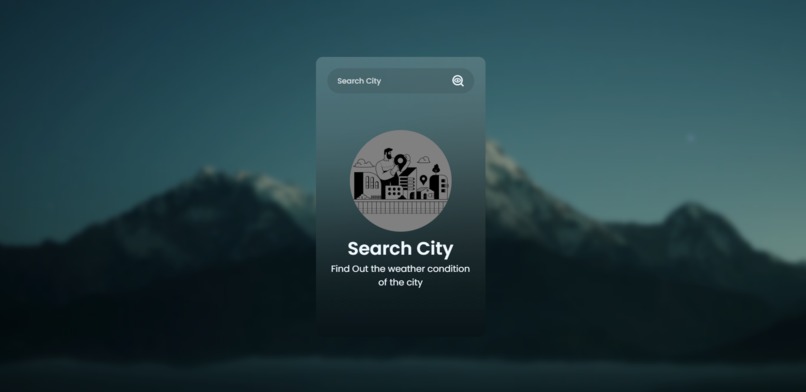 Weather-Application – screenshot 1