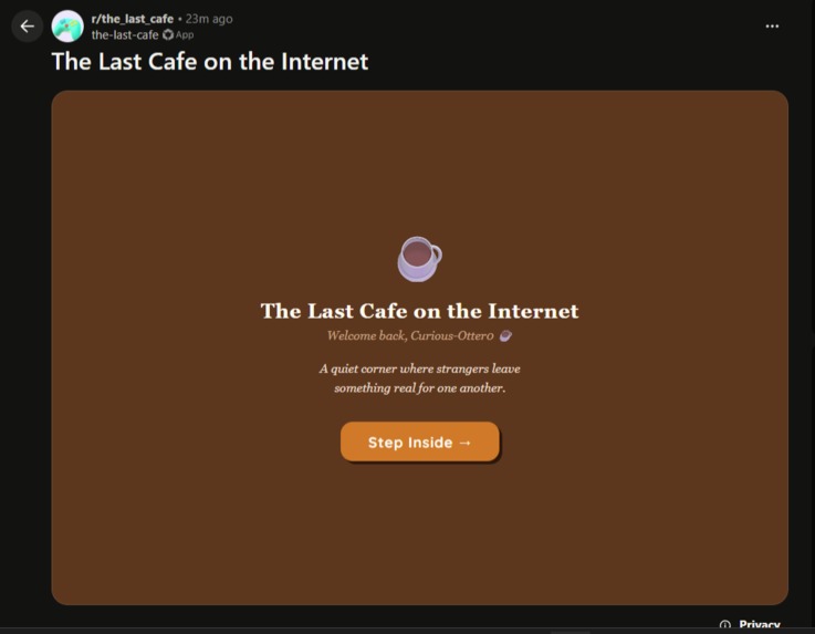 The Last Cafe  – screenshot 1