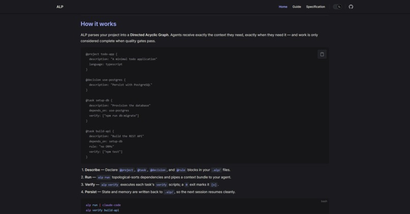 Autonomous Lifecycle Protocol (ALP)  – screenshot 6