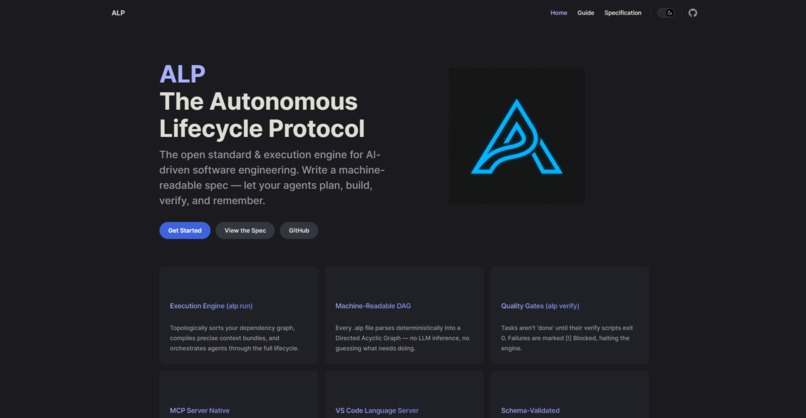 Autonomous Lifecycle Protocol (ALP)  – screenshot 1