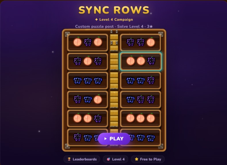Sync Rows – screenshot 1