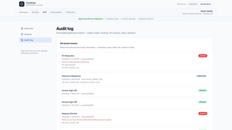 TrustFlow – screenshot 1
