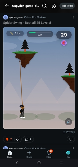 Spider Swing – screenshot 2