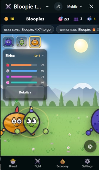 Bloopies: Breed, Raise & Battle – screenshot 2