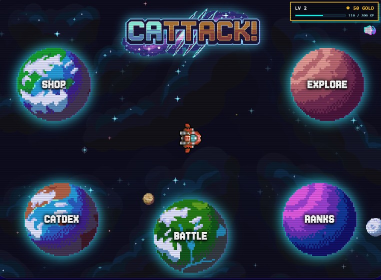 Cattack! – screenshot 1