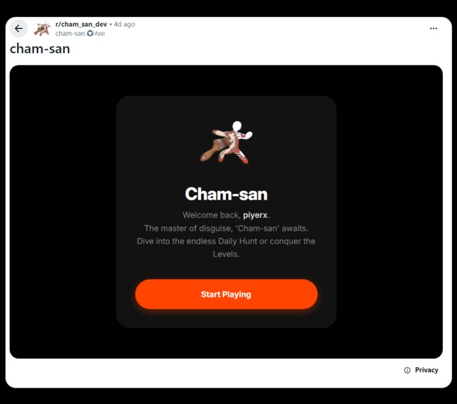 Cham-san – screenshot 1