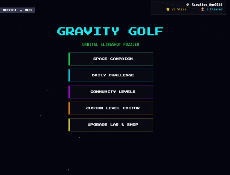 Gravity Golf – screenshot 2
