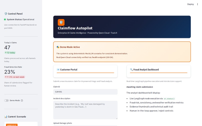 Claimflow – screenshot 1