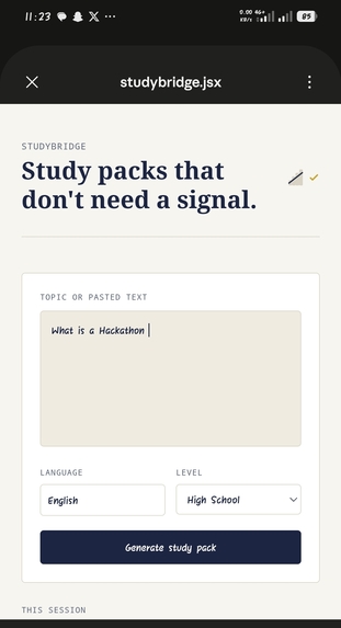 Study_Bridge  – screenshot 7