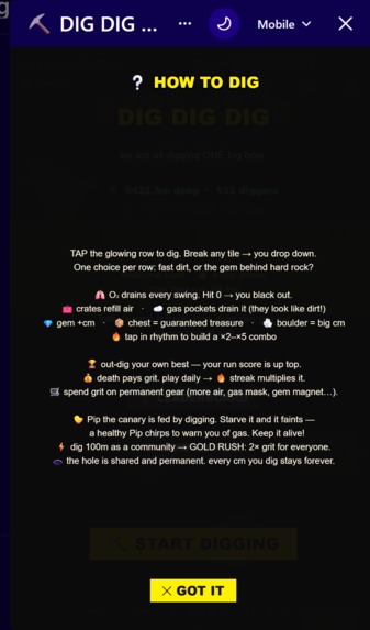 DIG DIG DIG – screenshot 3