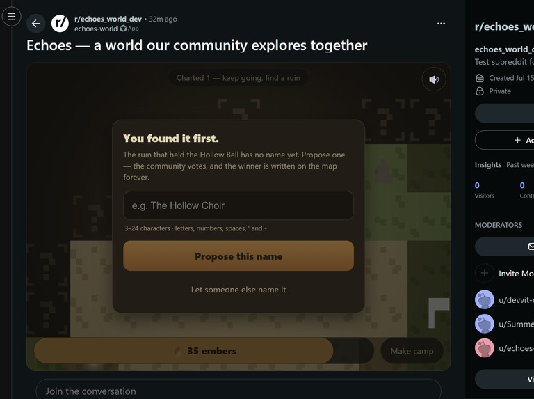 Echoes – screenshot 2