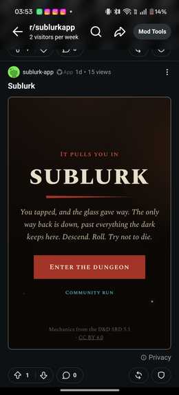 Sublurk – screenshot 2
