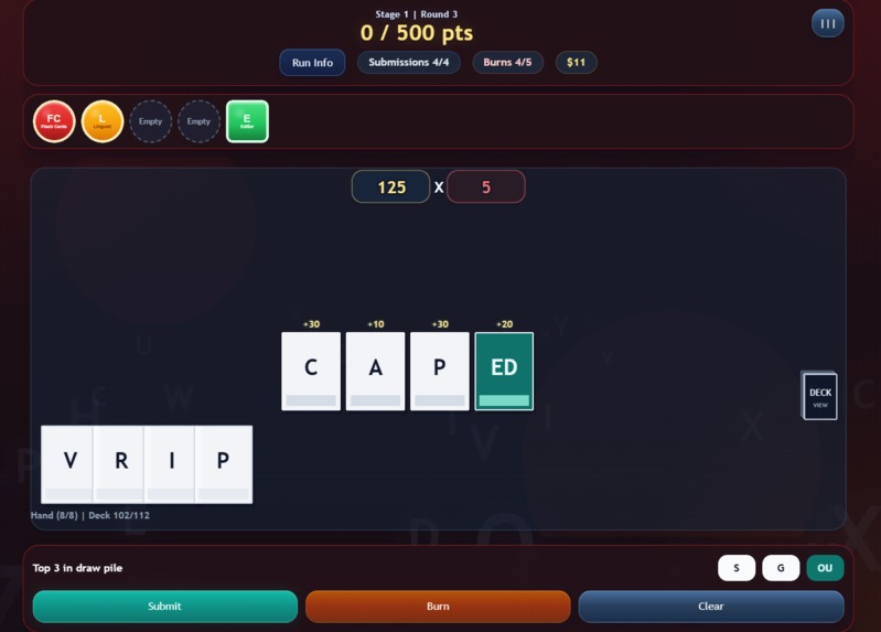 Lexigorium - A Word Rogue-Like – screenshot 1