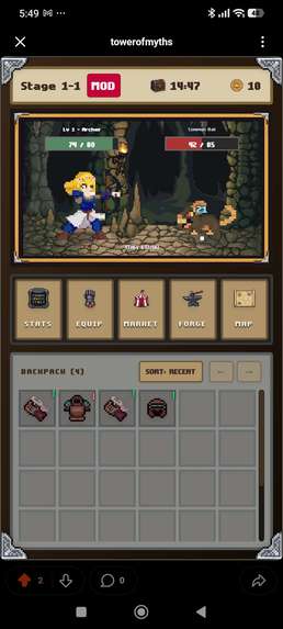 Tower of Myths – screenshot 6