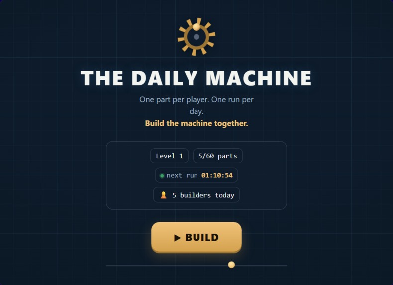 The Daily Machine – screenshot 1