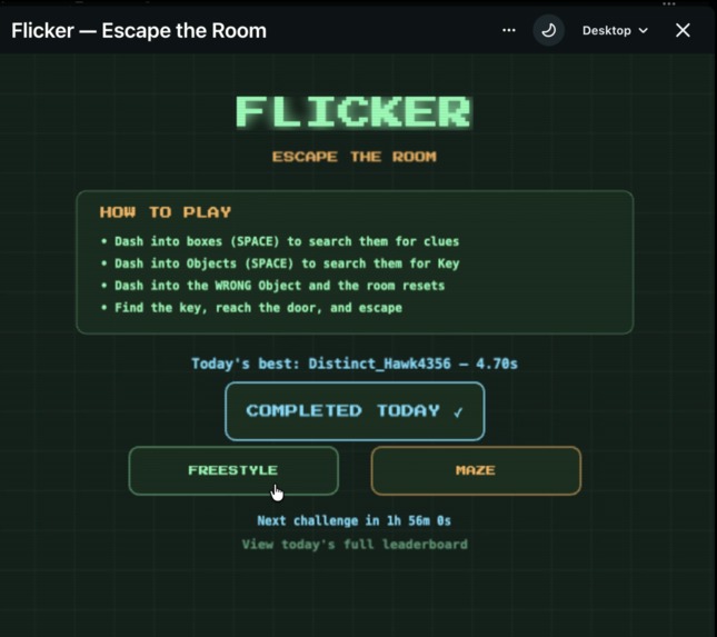 Flicker — Escape the Room – screenshot 5