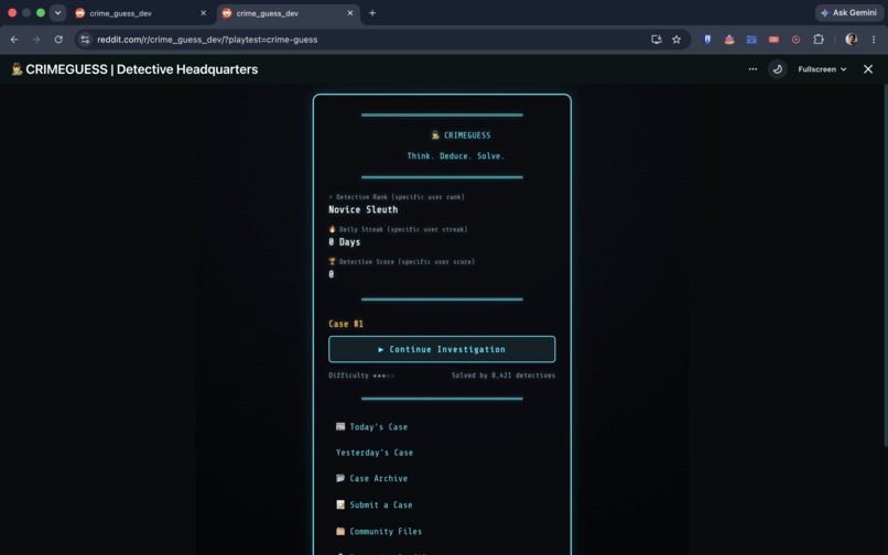 CrimeGuess – screenshot 10