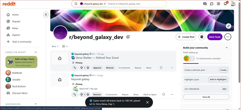 Beyond Galaxies: Shelter – screenshot 12