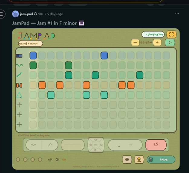 JamPad – screenshot 1