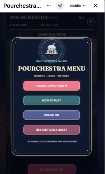 Pourchestra – screenshot 1