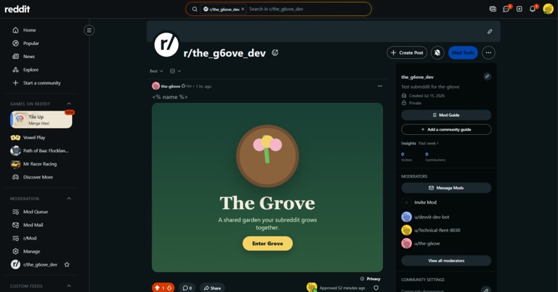 The Grove – screenshot 1
