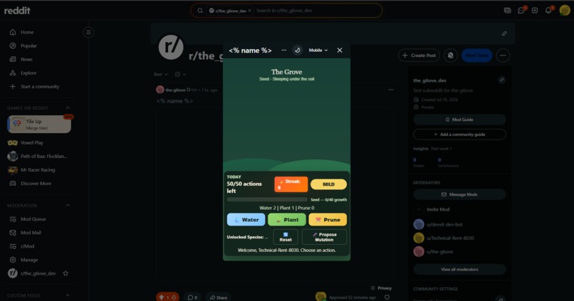 The Grove – screenshot 2