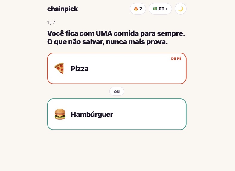 Chainpick – screenshot 1