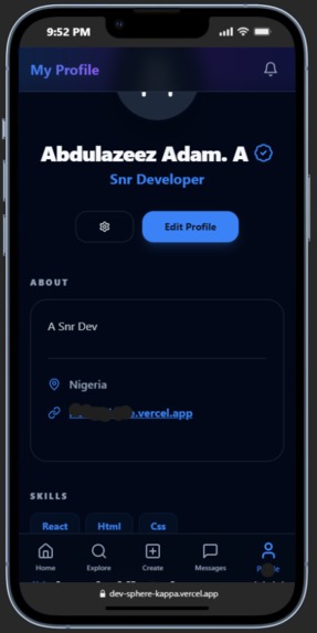DevSphere – screenshot 7