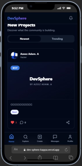 DevSphere – screenshot 5