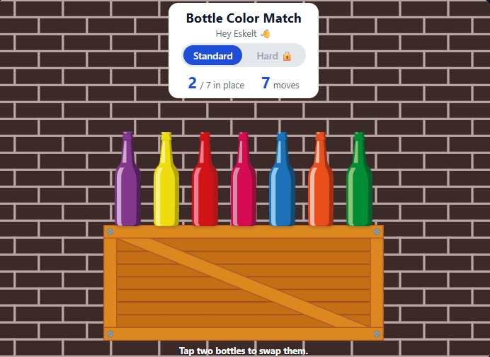 Bottle Color Match – screenshot 2