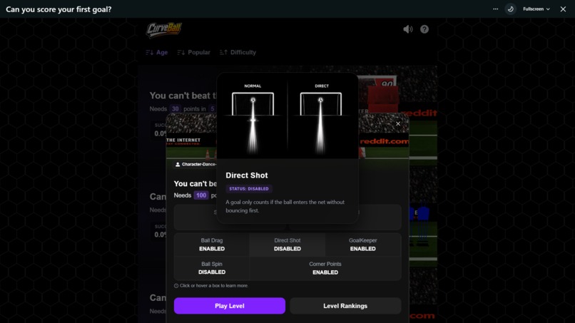 CurveBall – screenshot 4