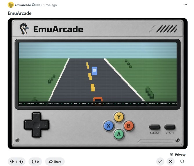 EmuArcade – screenshot 1