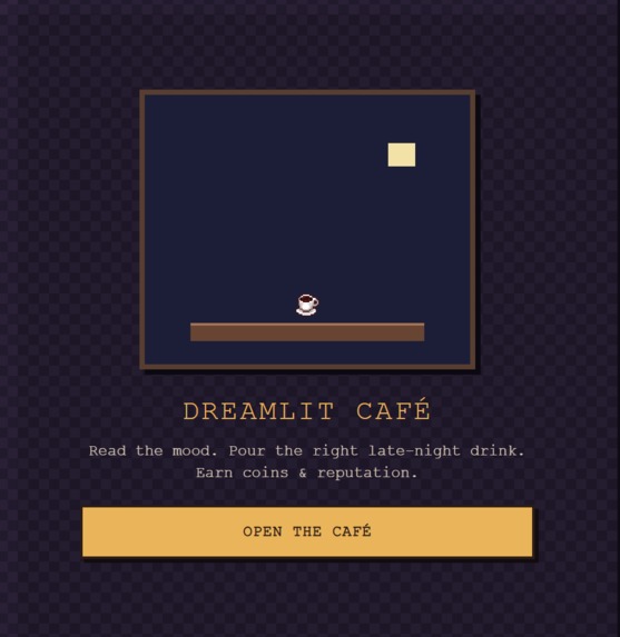 Dreamlit Café  – screenshot 1