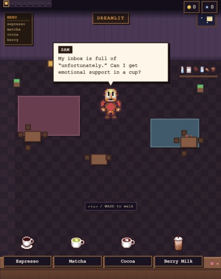 Dreamlit Café  – screenshot 2