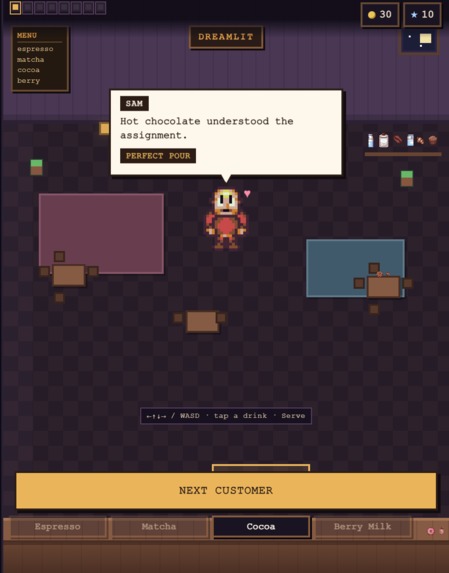 Dreamlit Café  – screenshot 3
