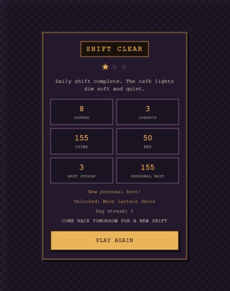 Dreamlit Café  – screenshot 5
