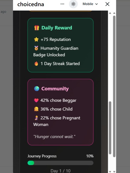 ChoiceDNA – screenshot 3