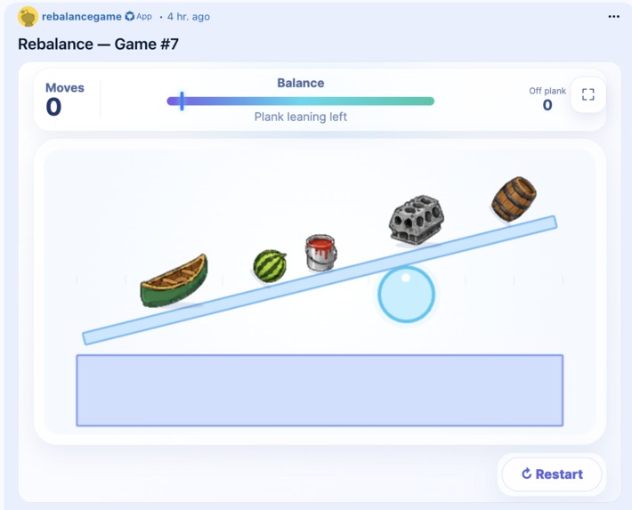 Rebalance – screenshot 3